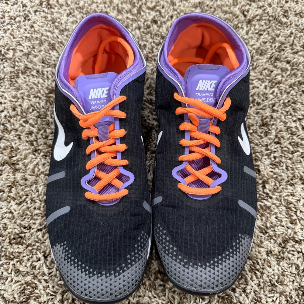 Nike Women's Black and Purple Athletic Shoes
